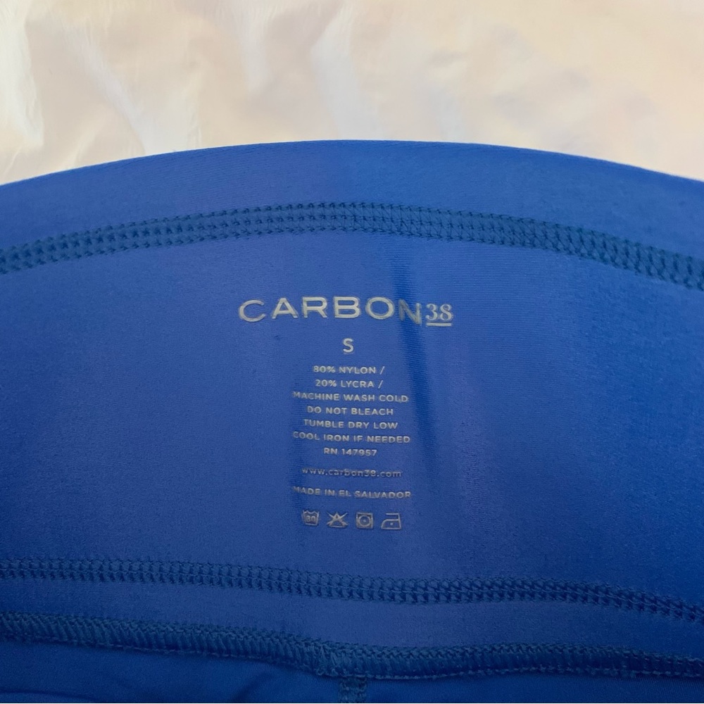 Carbon38 Takara Shine Blue Leggings - Picture 3 of 8